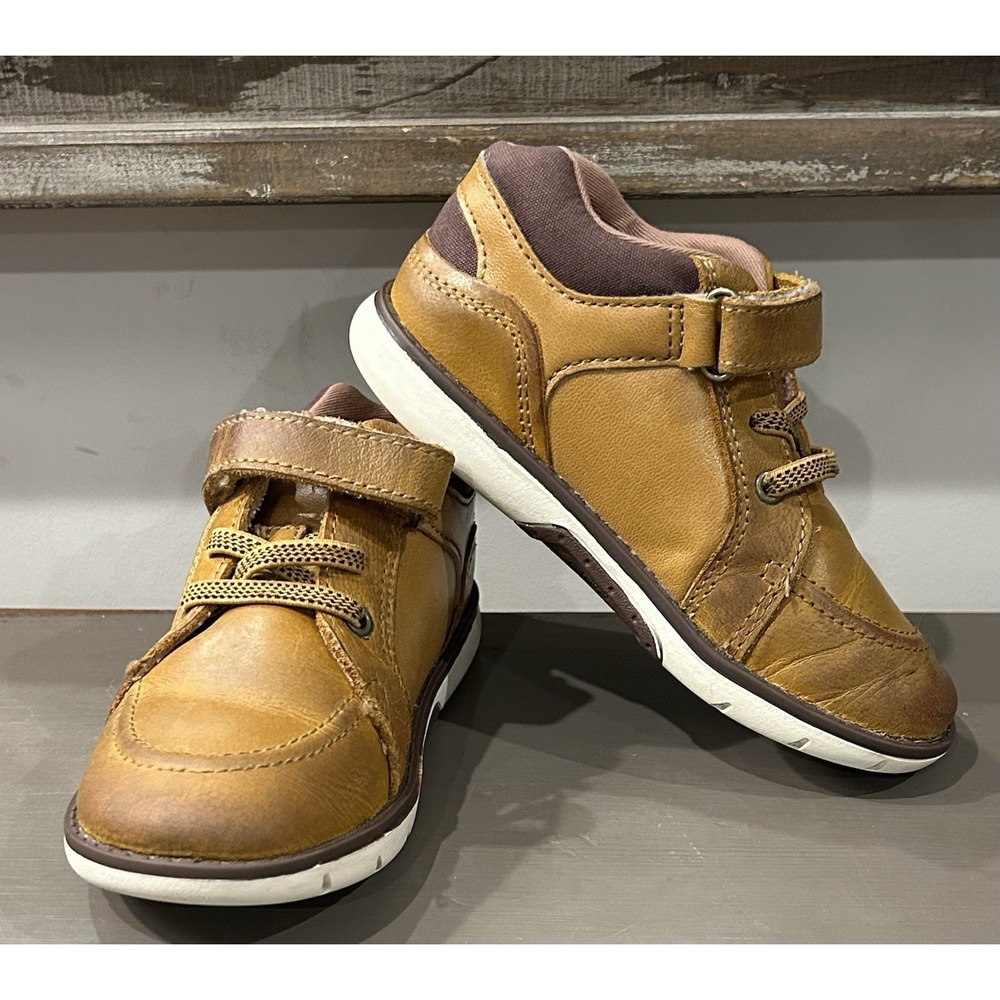 Stride Rite Boy's SRT Anders Fashion Boot, Honey Brown Size 9W Toddler